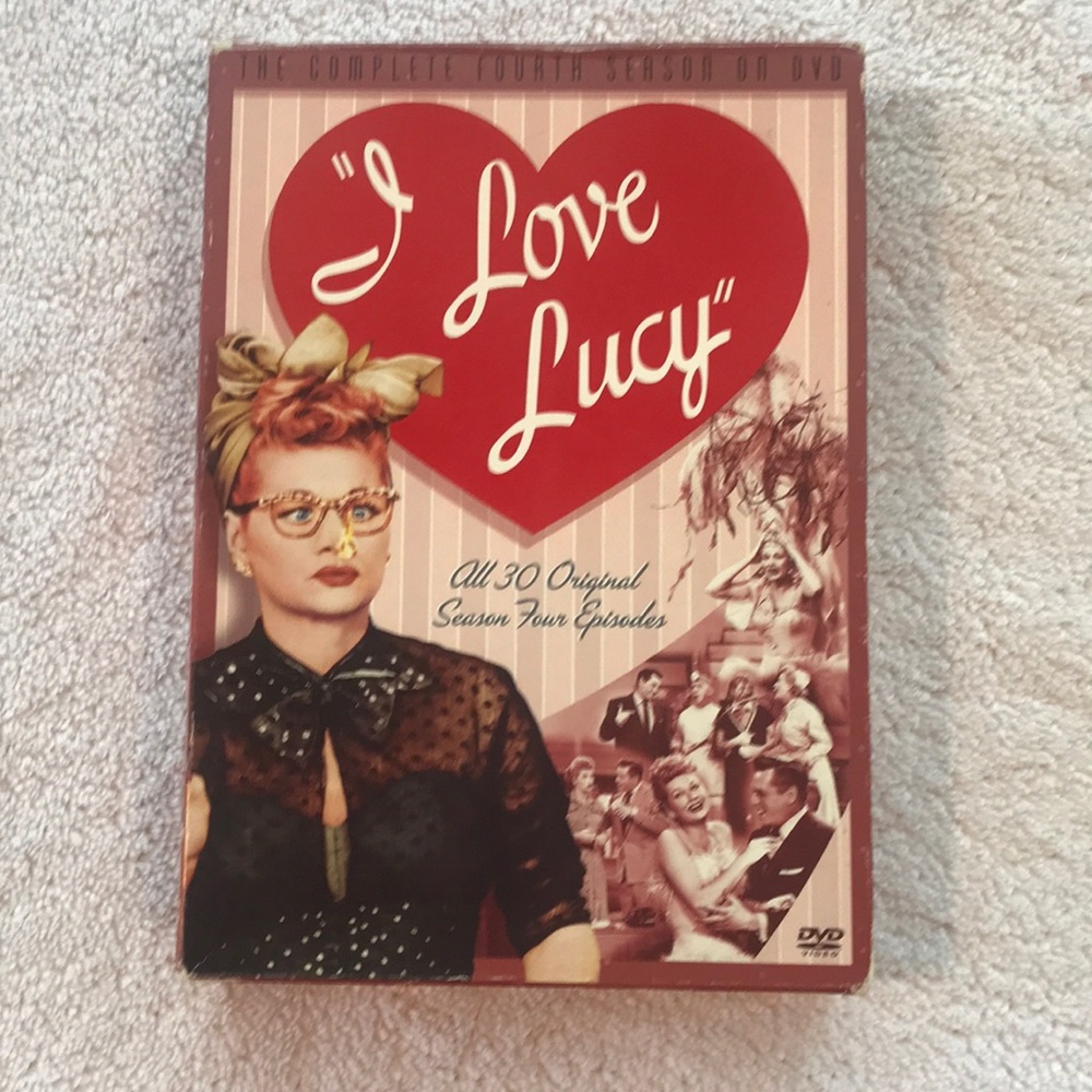 I Love Lucy 5 dvd’s season 4
